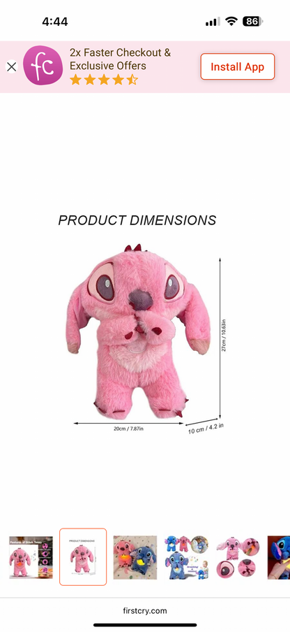CalmiBoo - Breathing Doll